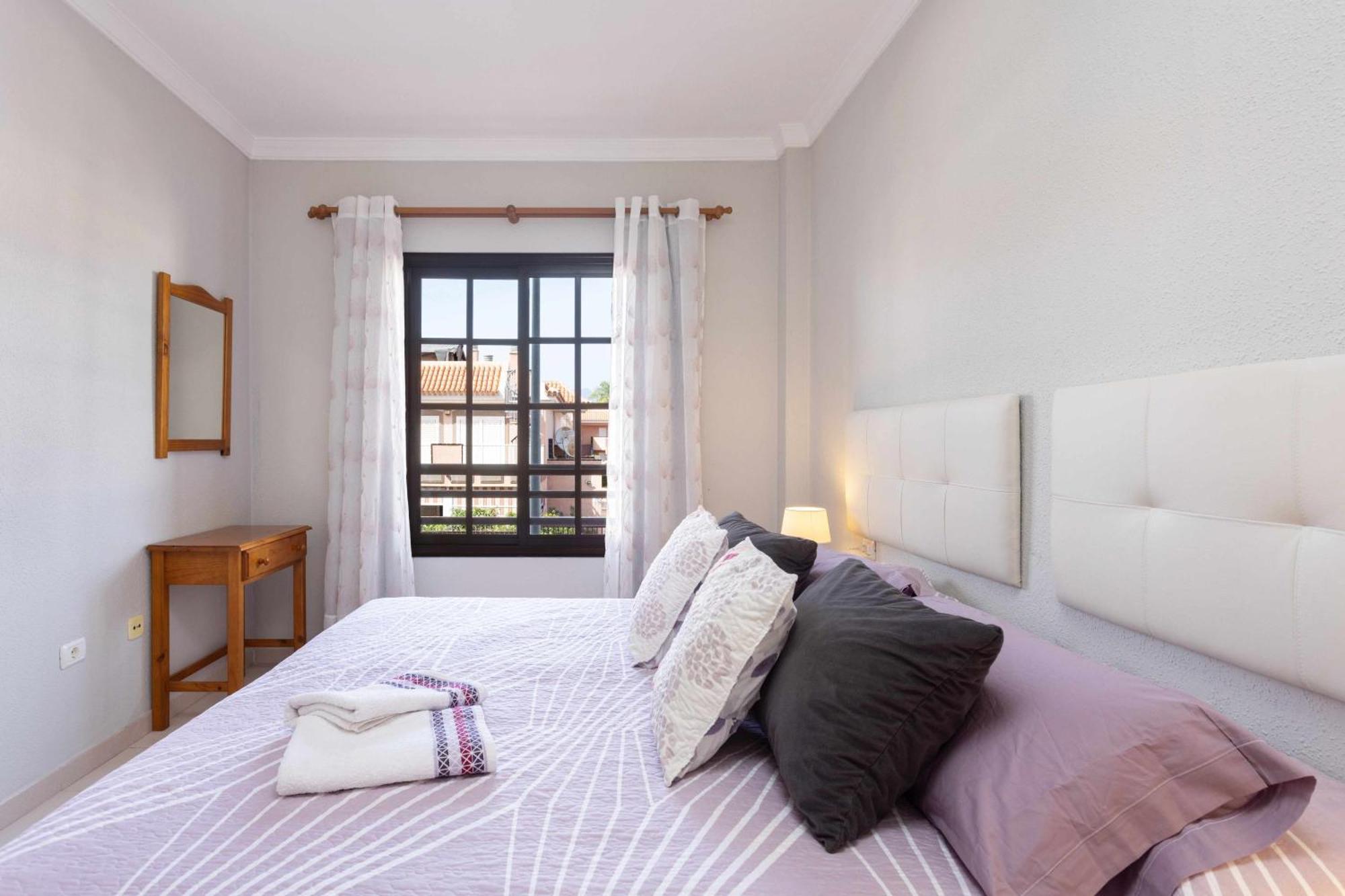 Апартаменты Agradable Piso Con Piscina & Playa Terraza Y Wifi Коста-дель-Силенцио Экстерьер фото